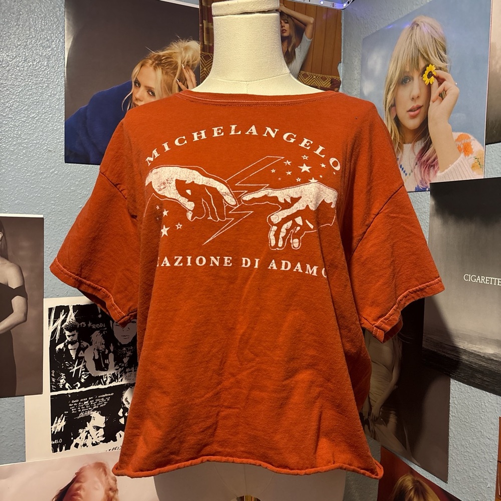 fifth sun cropped tee